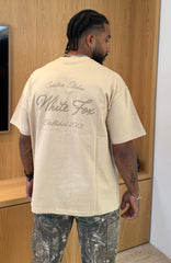 Creative Studios Oversized Tee Oatmeal