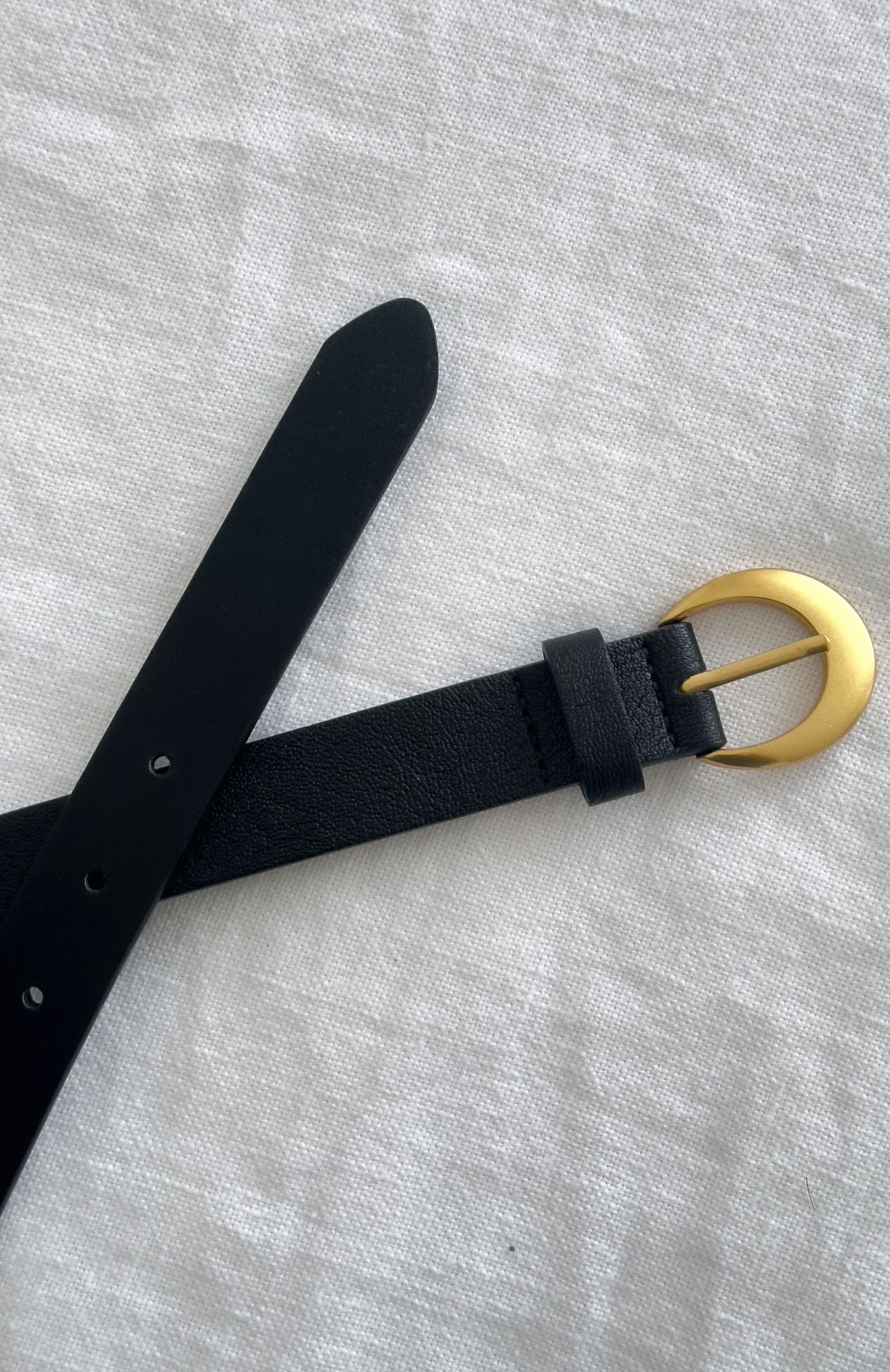 Titan Belt Black/Vintage Gold