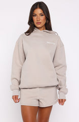 Core Classic Oversized Hoodie Moon