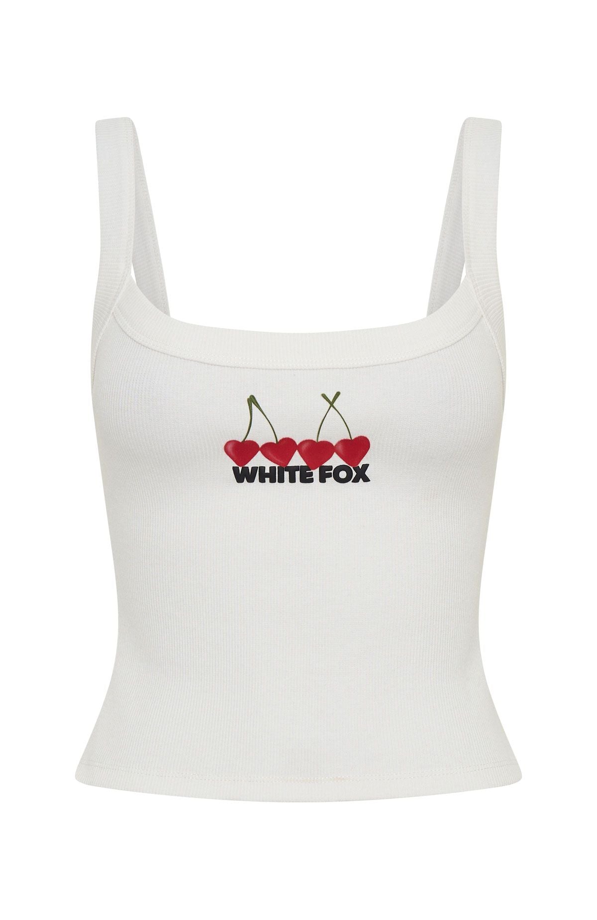Club 14 Taylah Singlet Top White