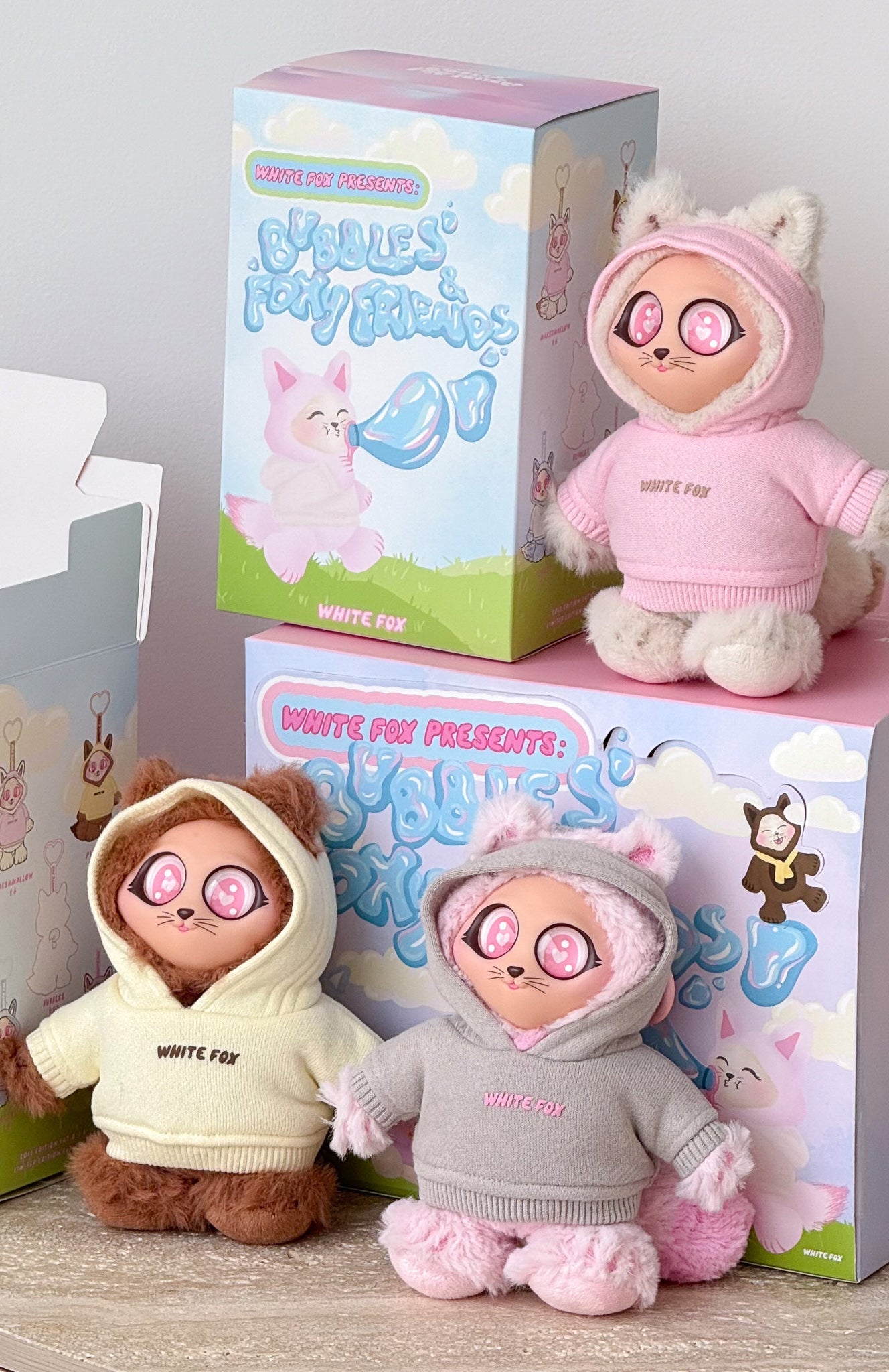 Bubbles & Foxy Friends