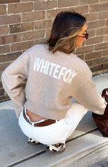 Can't Help Falling Knit Sweater Beige