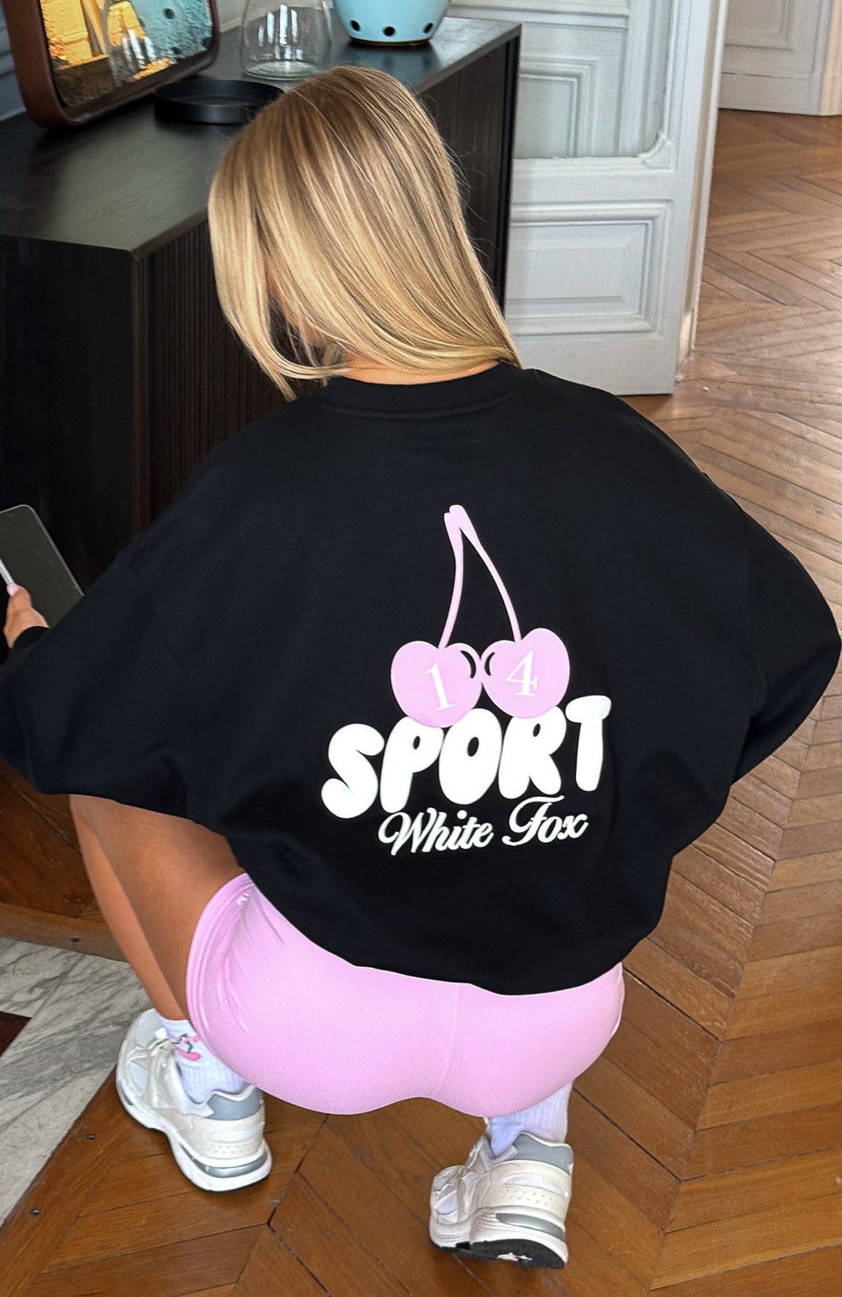 Club 14 Peyton Oversized Sweater Black