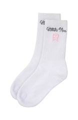 Lucky Thirteen Audrina Socks White