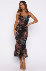 Tropic Like It's Hot Midi Dress Wildflower